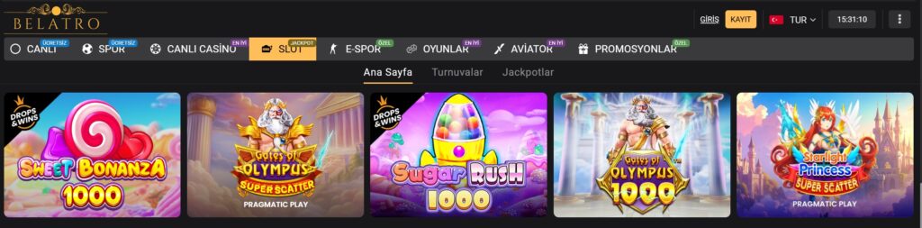 belatrocasino slot oyunları